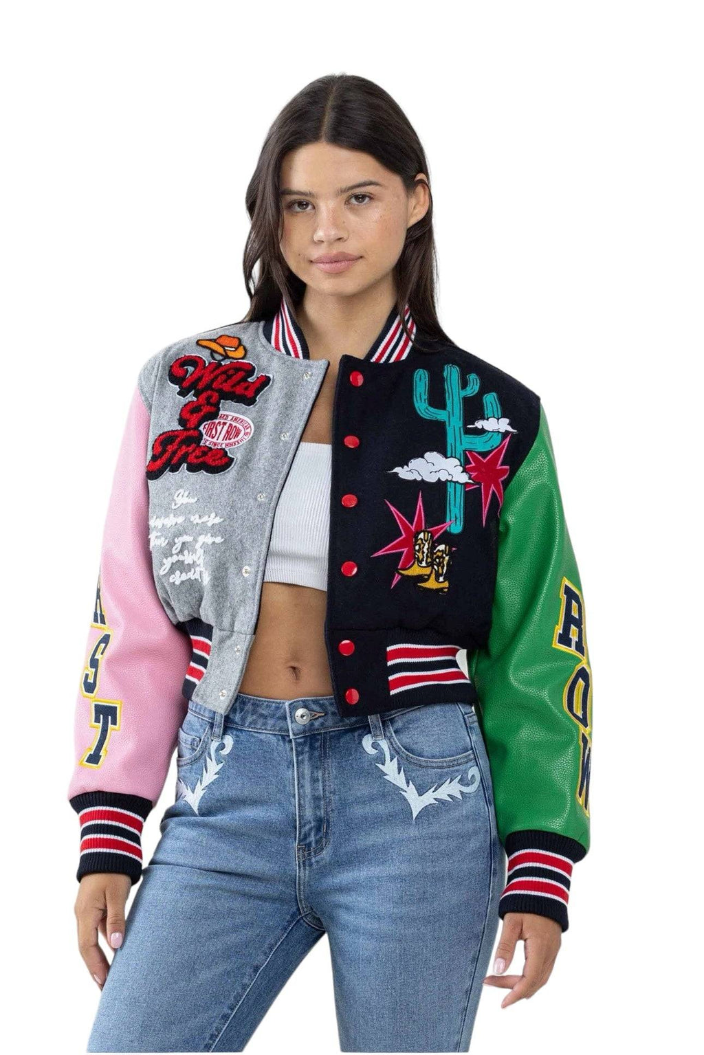 The Wild & Free Varsity Jacket