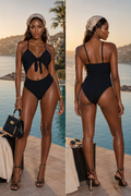 The Riviera Knot Cutout One-Piece Swimsuit
