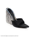 The Laurent Rhinestone Fringe Mules