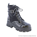 The Lordes Gloss-Trim Combat Boots