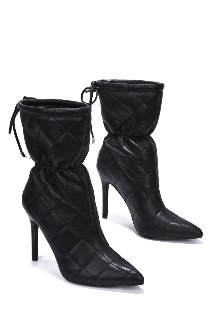 The MaKayla Quilted Stiletto Boots
