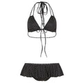 The Dot Darling Ruffle Bikini Set
