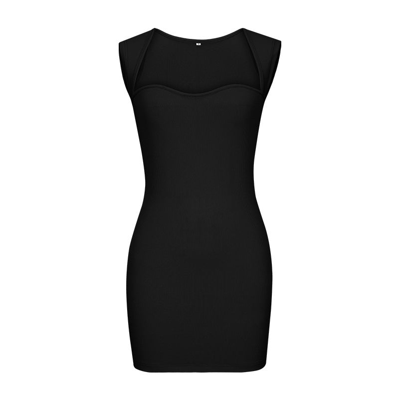 The Nightclub Ribbed Knit Bodycon Dress