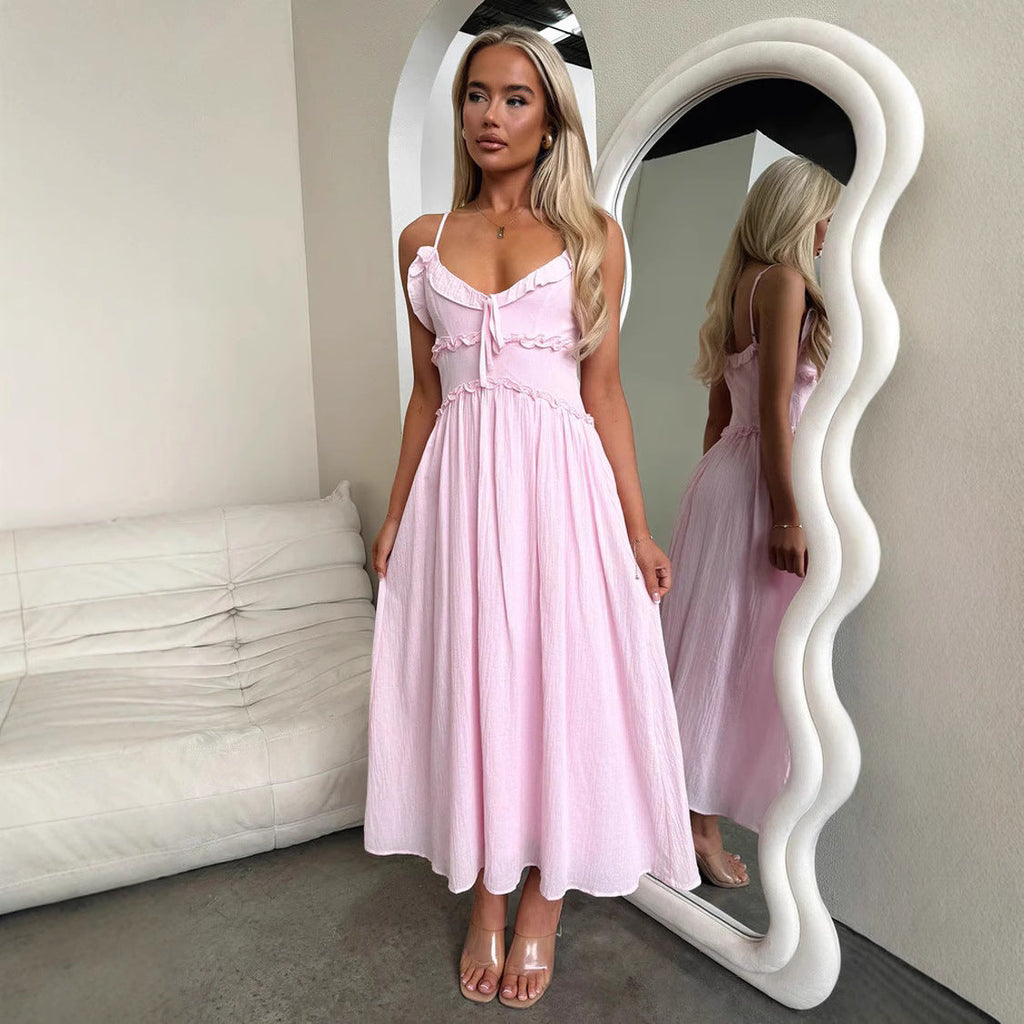 The Sweet Escape Ruffle Maxi Dress