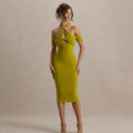 Summer Elegant Halter Slim Fit Dress Sexy Backless Sleeveless Sheath Dress Women