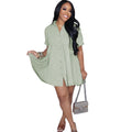 The Brunch Agenda A-Line Shirt Dress