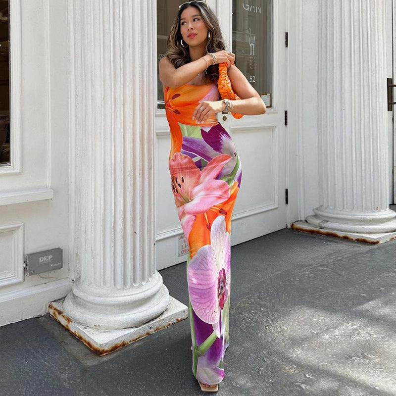 The Bloom Escape Floral Cami Maxi Dress