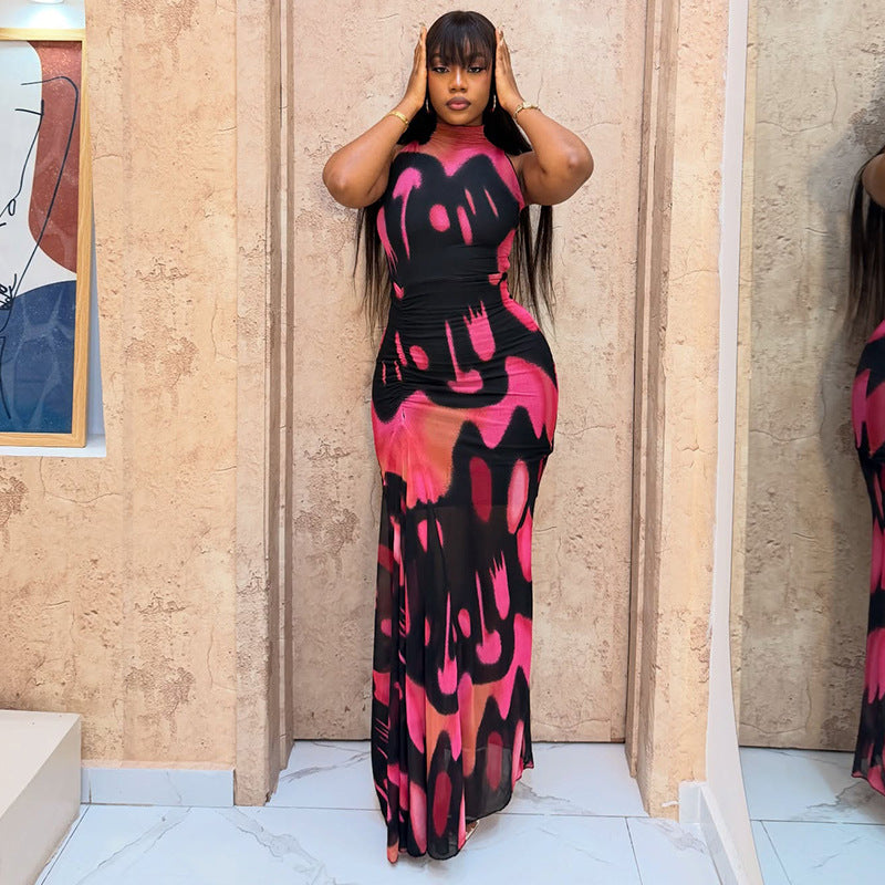 The Gallery Afterhours Cutout Maxi Dress