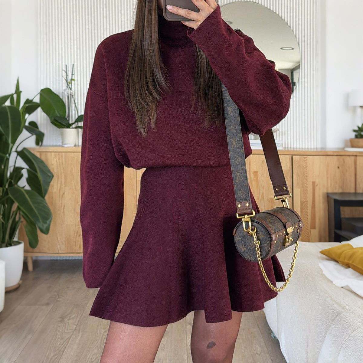 The Cozy Weekend Sweater Dress