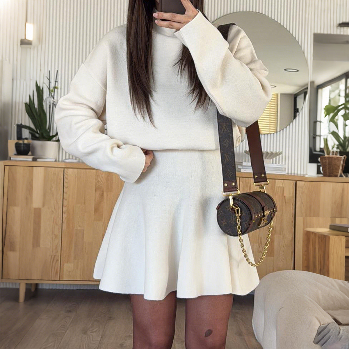 The Cozy Weekend Sweater Dress