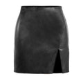 The Gloss Society Faux Leather Mini Skirt