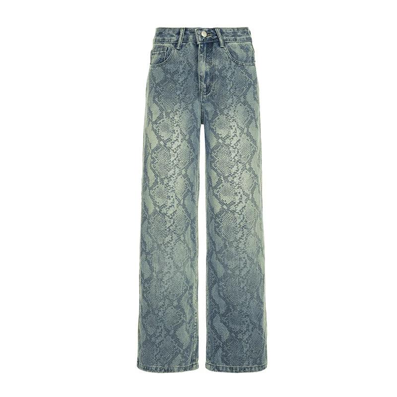 The Serpent Street Straight-Leg Jeans