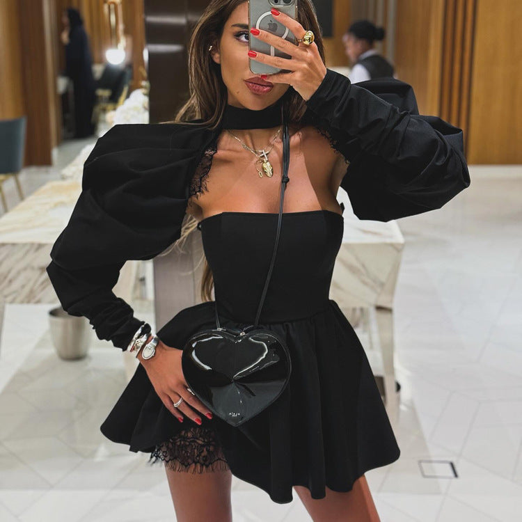 The Parisian Tube Top Two-Piece Dress
