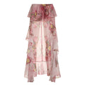 The Garden Muse High-Low Ruffle Skirt