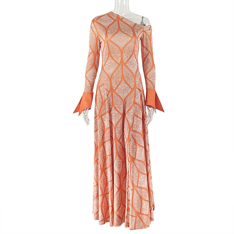 The Everyday Elegance One-Shoulder Maxi Dress