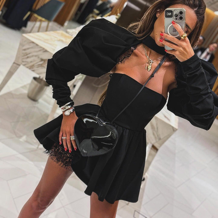 The Parisian Tube Top Two-Piece Dress