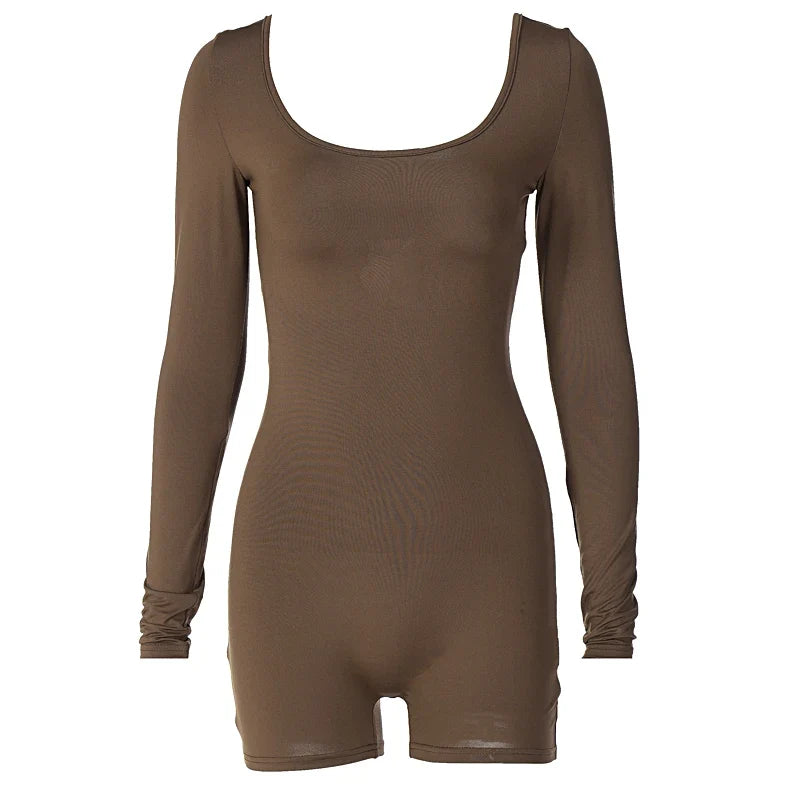 Hugcitar Afterhours Lace-Up Romper