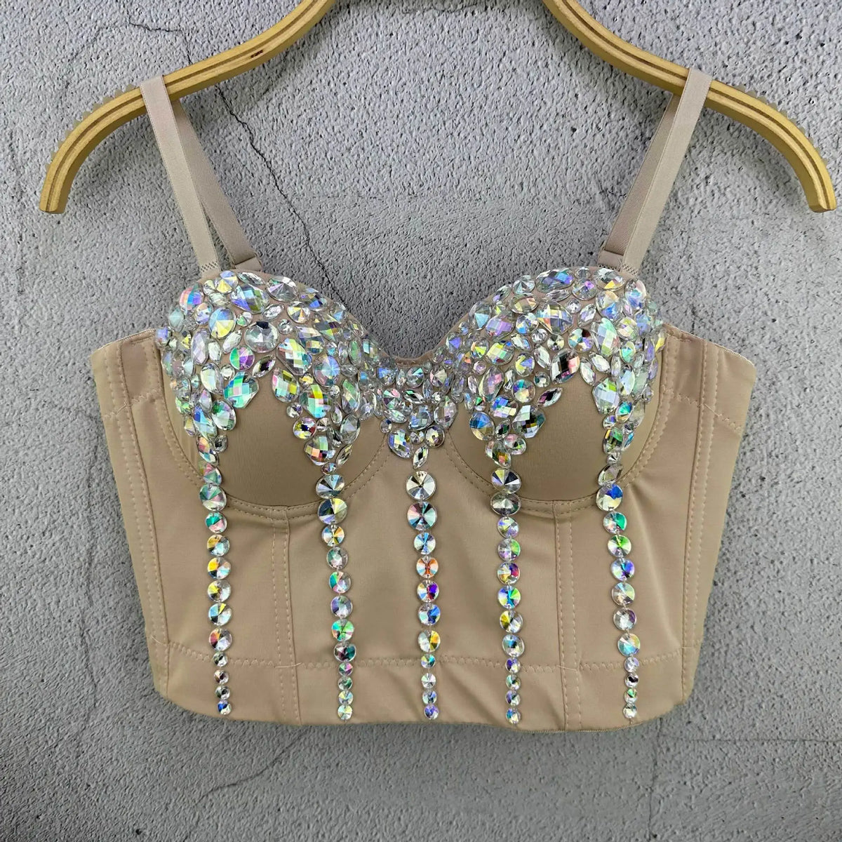 The Crystal Entrance Rhinestone Bustier