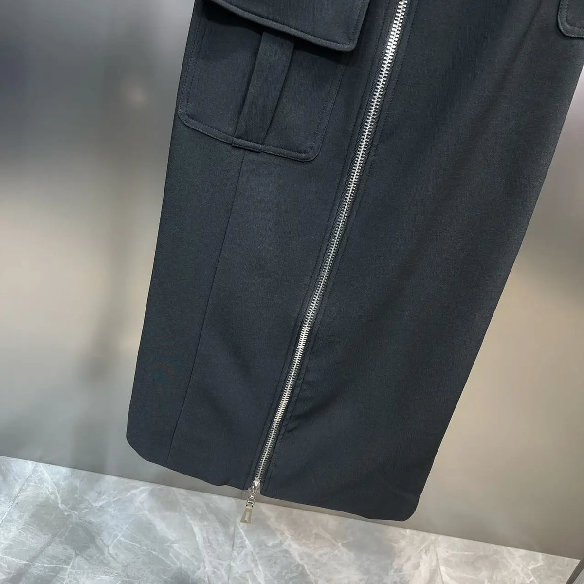The Downtown Edge Moto Jacket & Cargo Skirt Separates