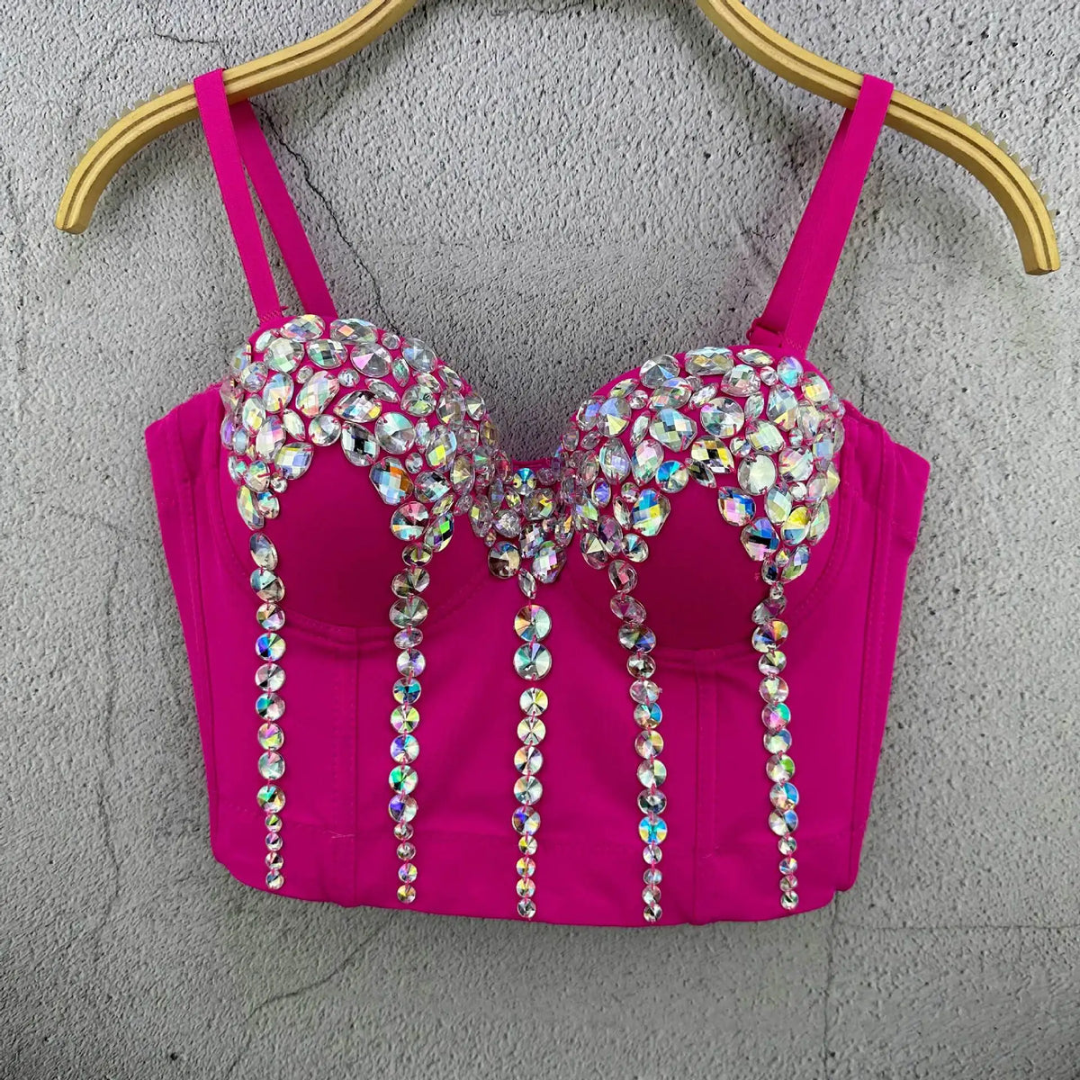 The Crystal Entrance Rhinestone Bustier