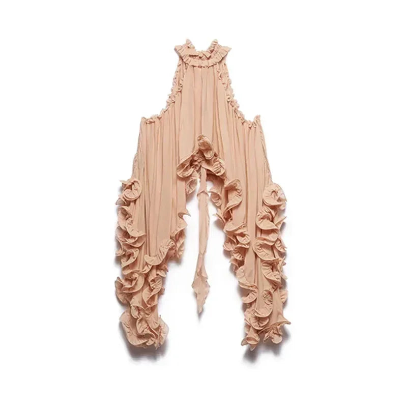 The Summer Soiree Ruffle Halter Skirt Set