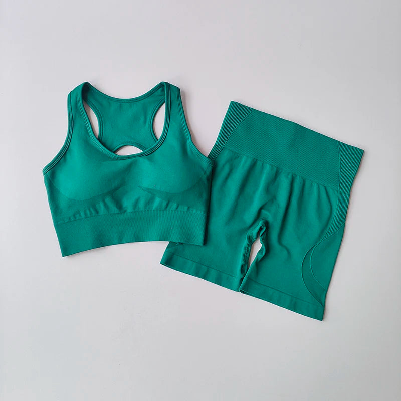 The Studio Sculpt Crisscross Shorts Set