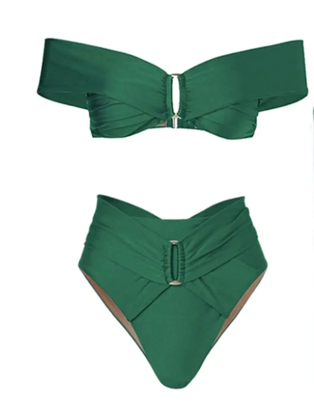The Resort Romance One-Shoulder Ruffle Bikini