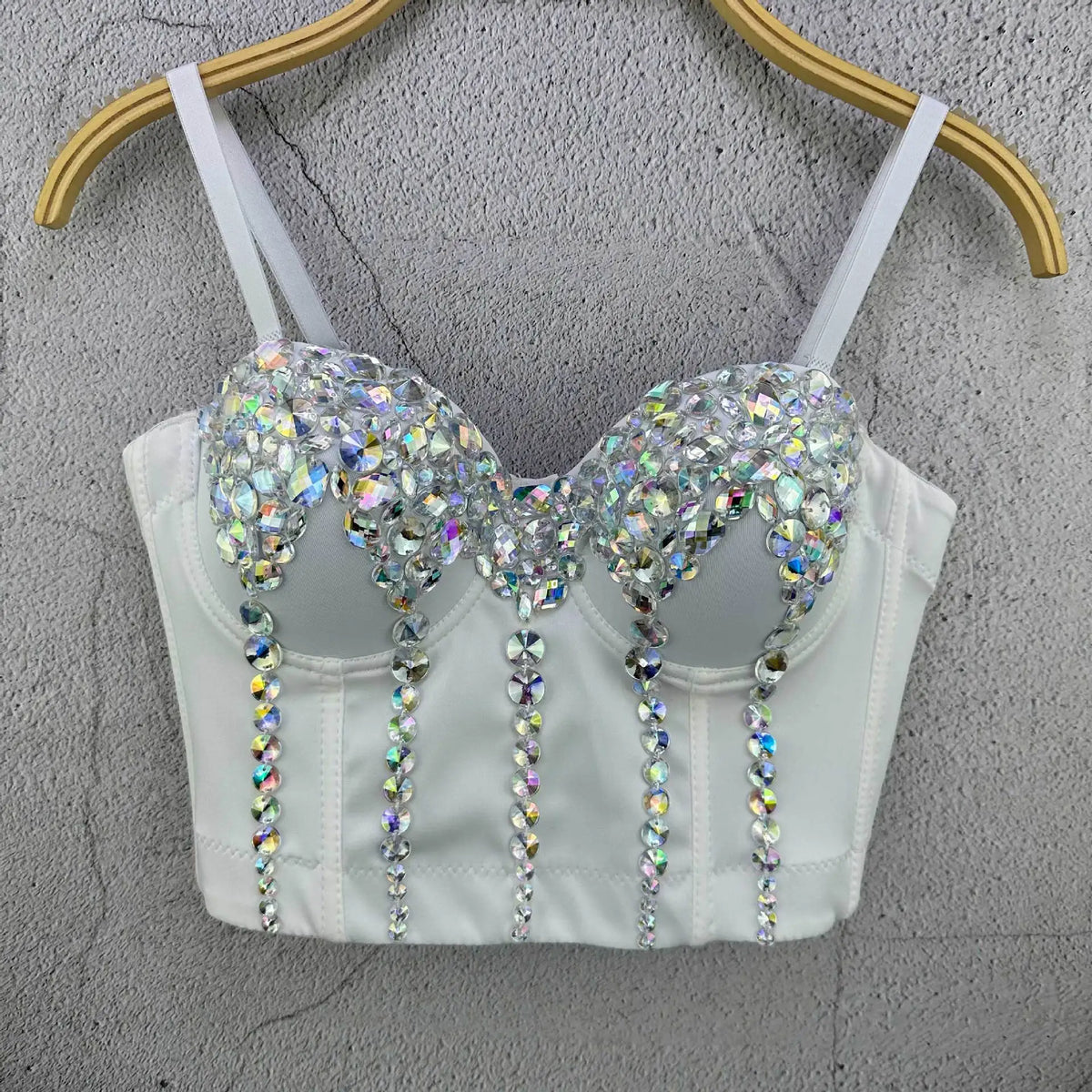 The Crystal Entrance Rhinestone Bustier
