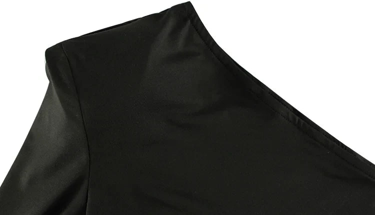 The Night Out One-Sleeve Cutout Jumpsuit