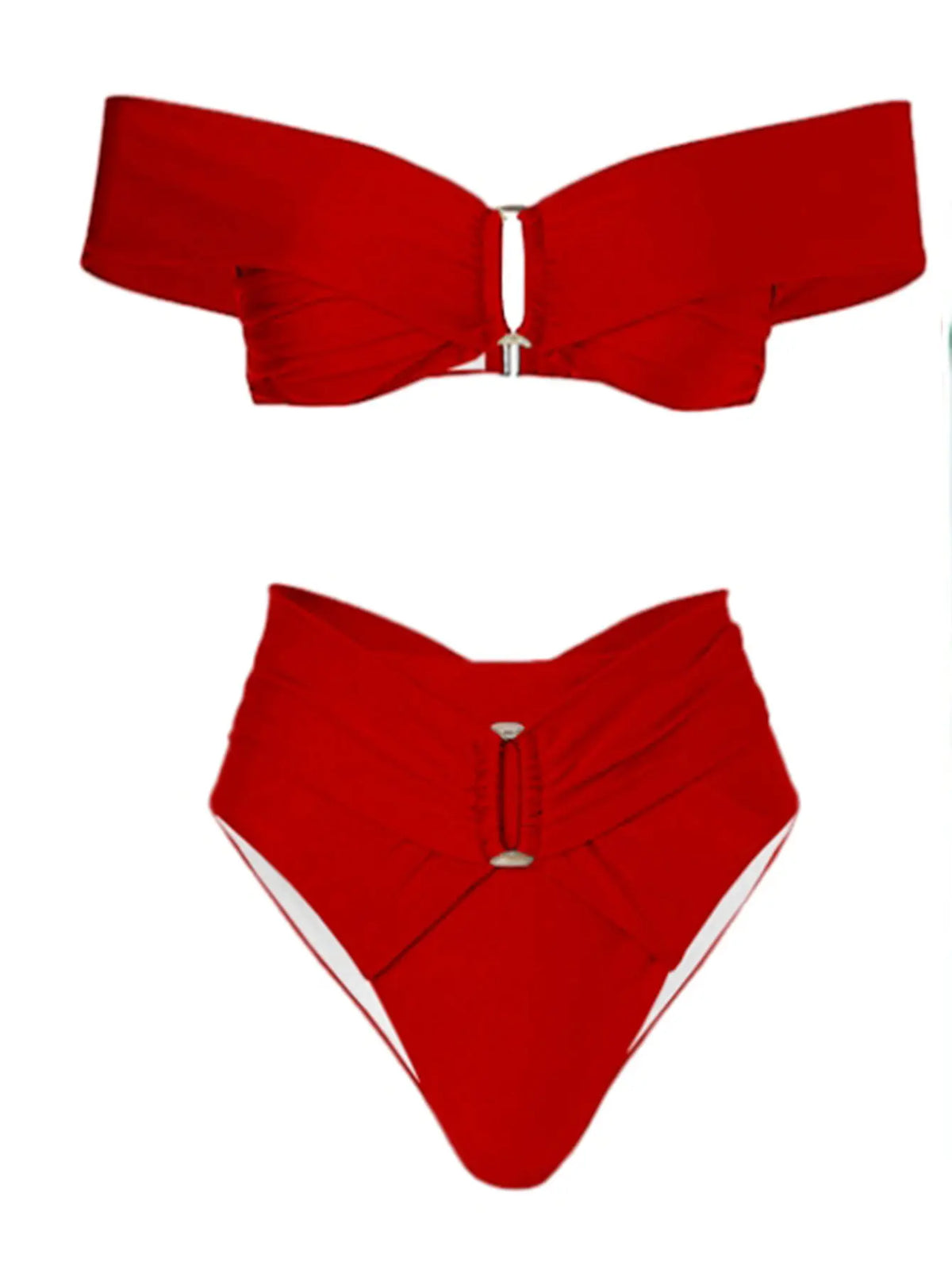 The Resort Romance One-Shoulder Ruffle Bikini