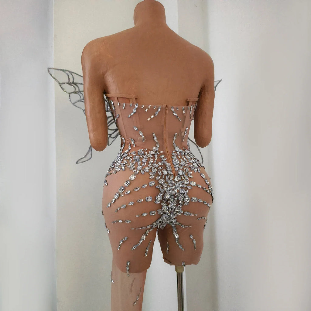 The Crystal Butterfly Mesh Costume Collection