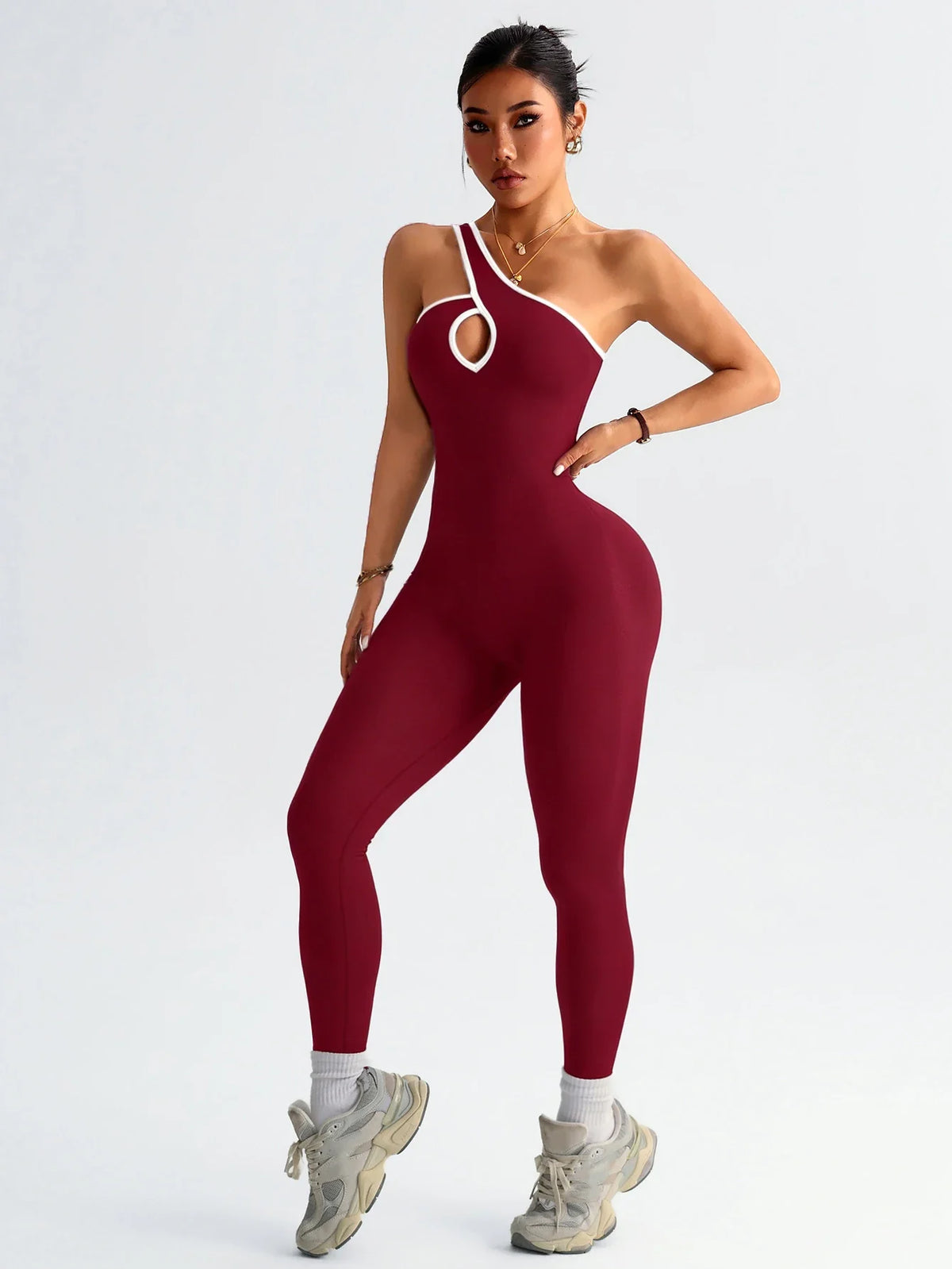 The Studio Contrast Asymmetric Jumpsuit