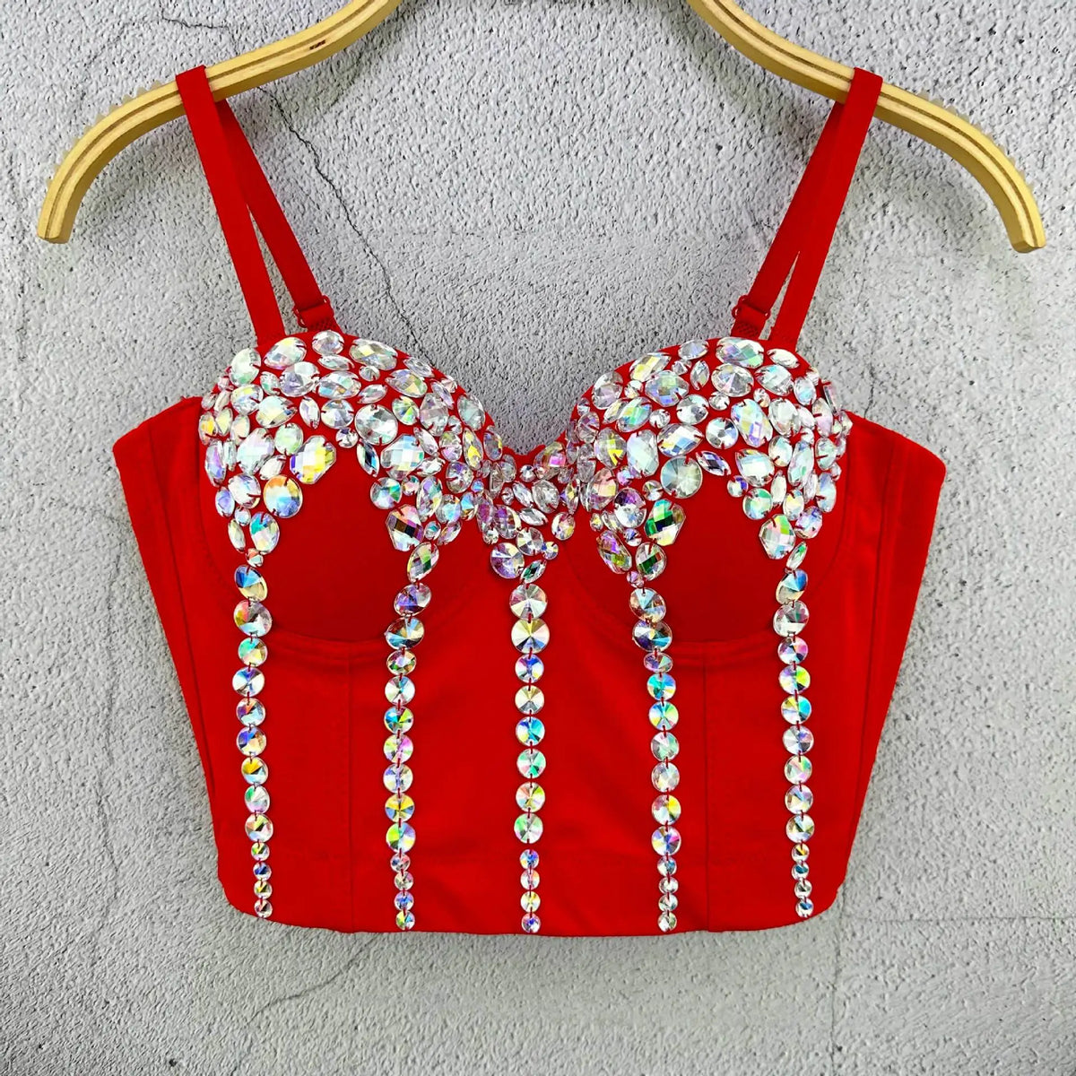 The Crystal Entrance Rhinestone Bustier