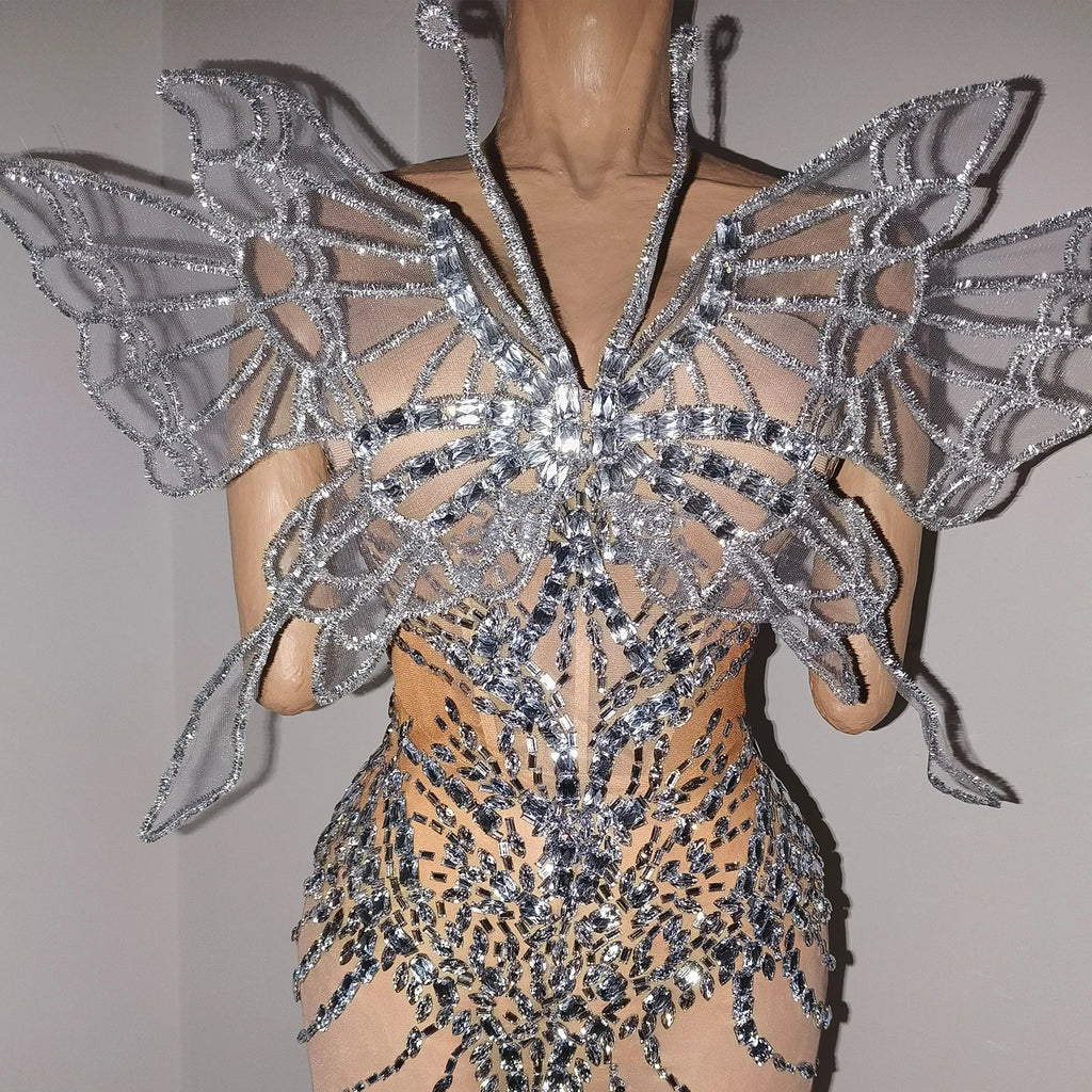 The Crystal Butterfly Mesh Costume Collection