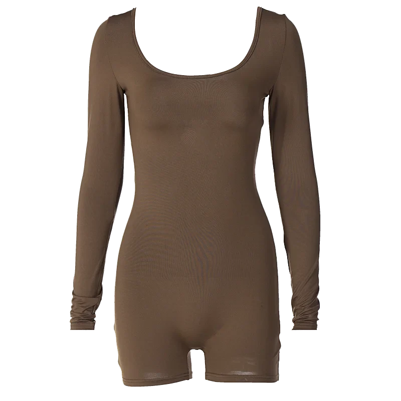 Hugcitar Afterhours Lace-Up Romper