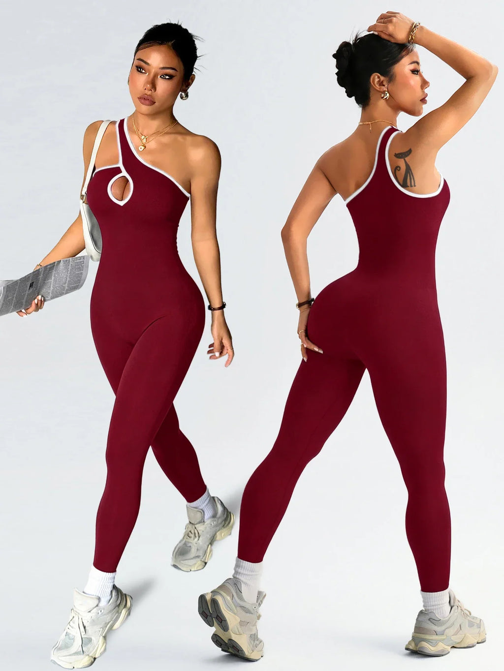 The Studio Contrast Asymmetric Jumpsuit