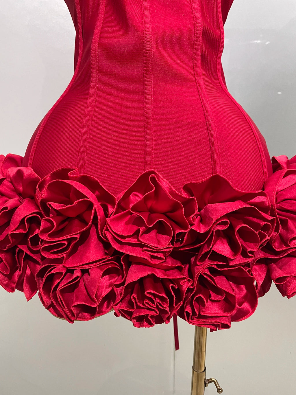The Celebrity Bandage Strapless Mini Dress