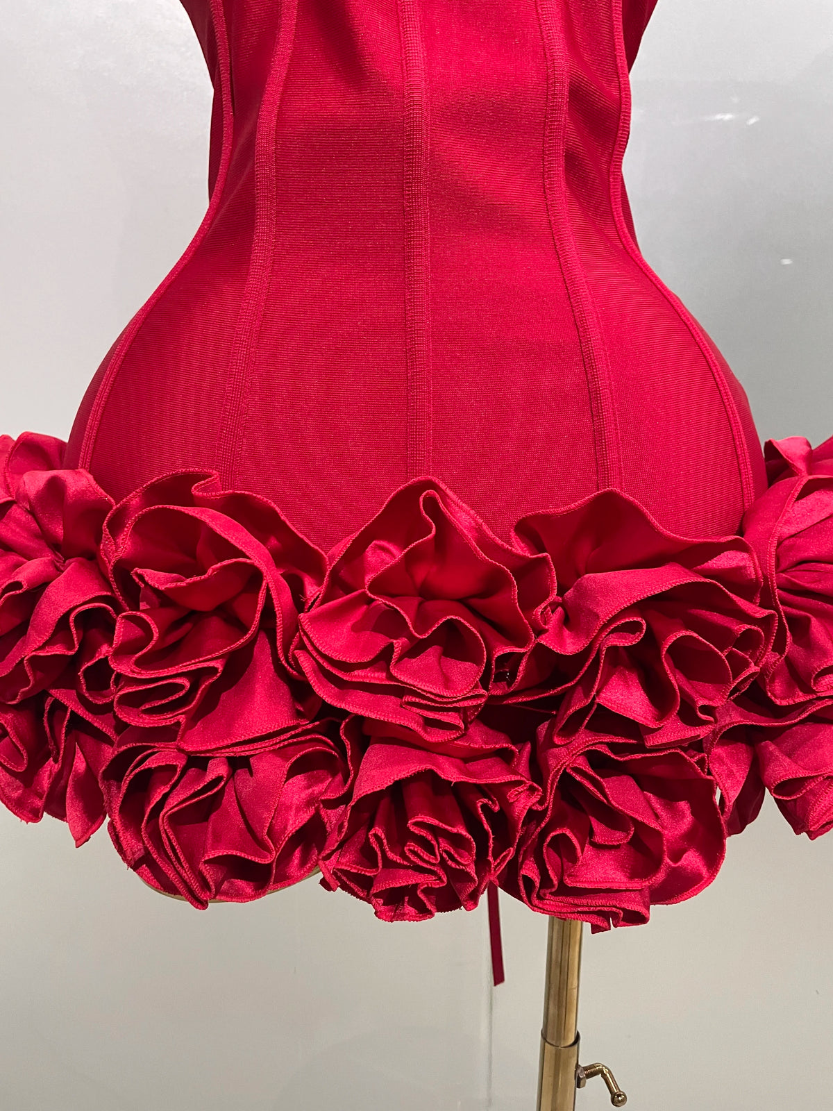 The Celebrity Bandage Strapless Mini Dress