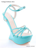 The Candy Sculpture Platform Wedge Sandals