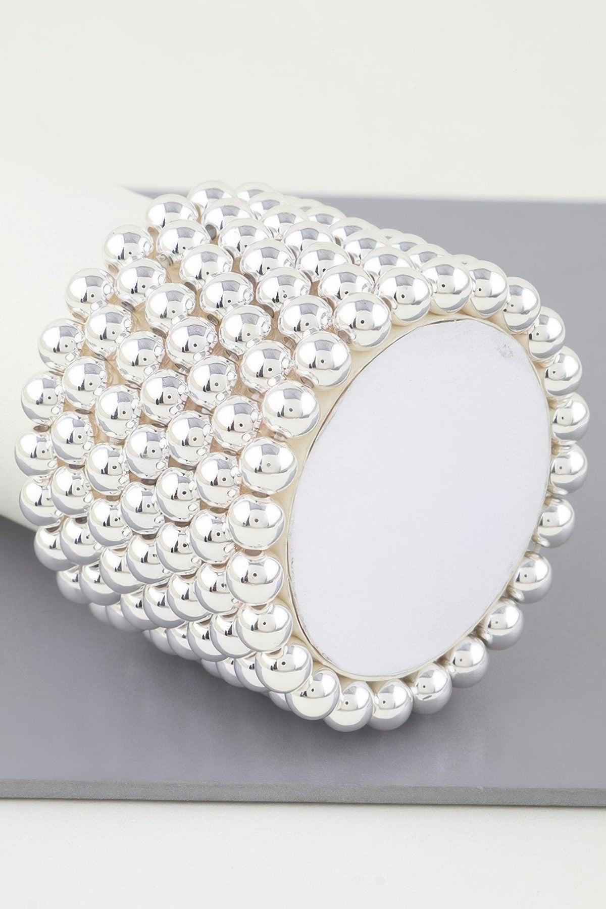The Multi-Beaded Cuff Bracelet