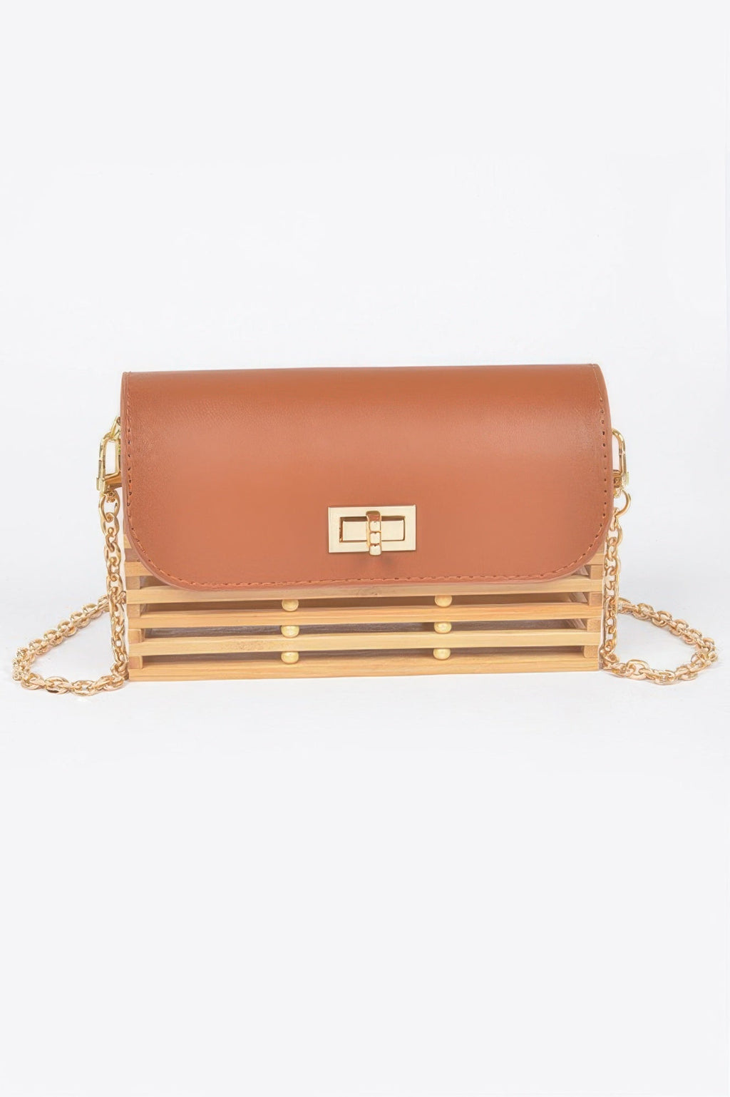 The Bamboo Flap Crossbody Bag