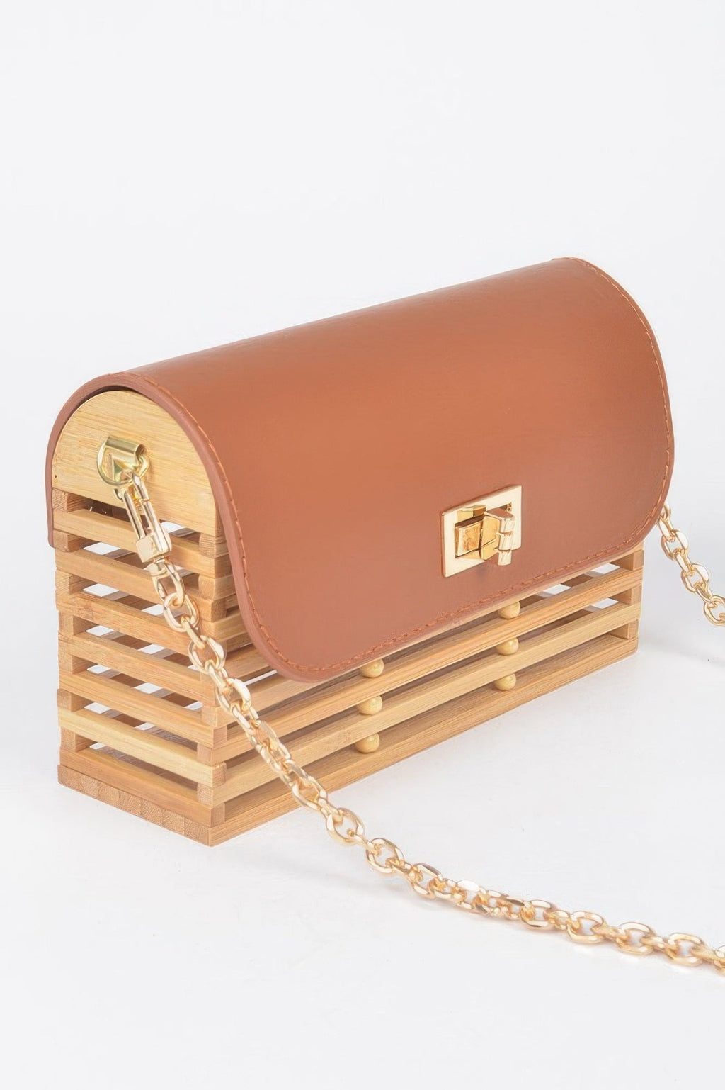 The Bamboo Flap Crossbody Bag