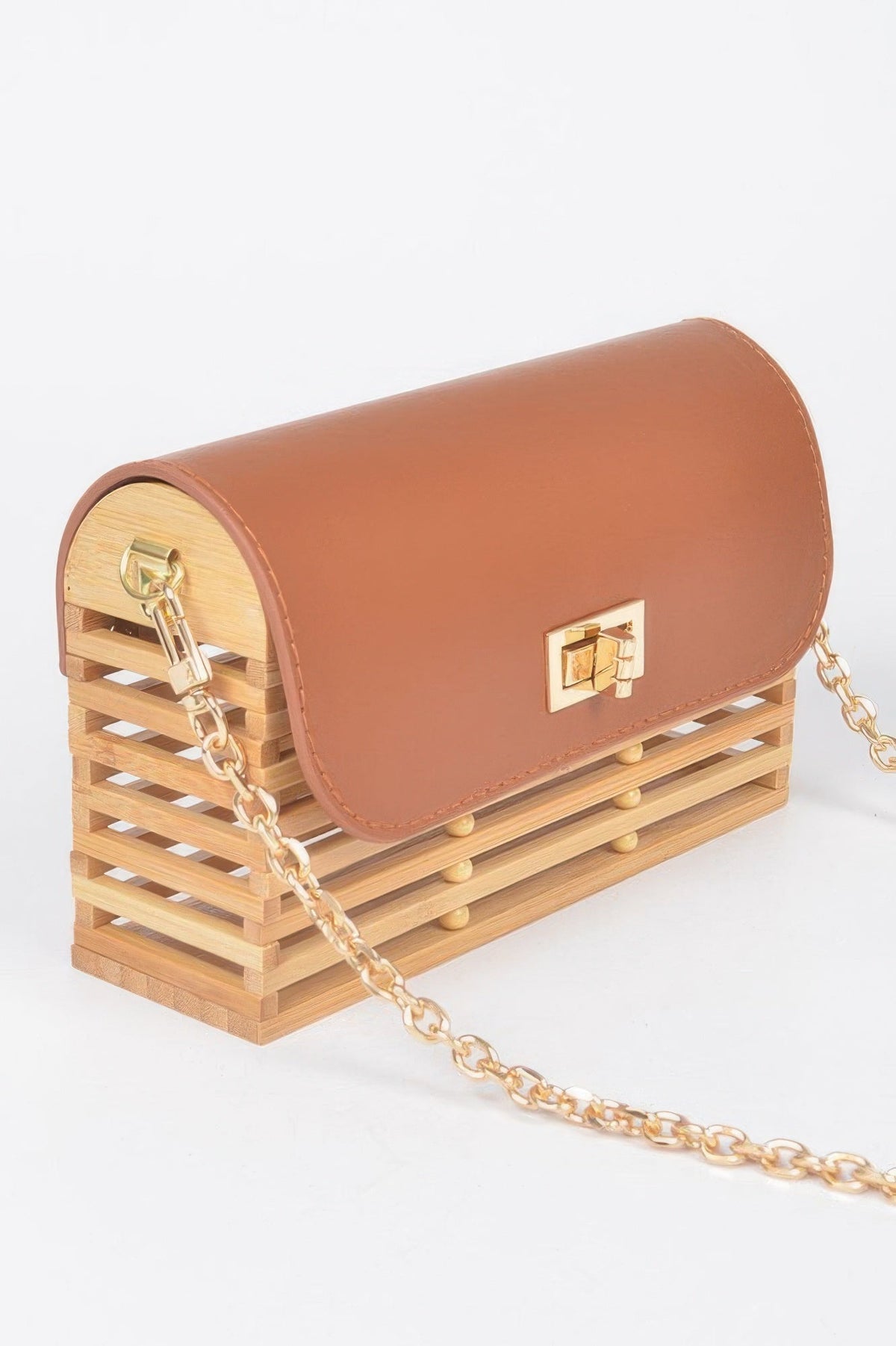 The Bamboo Flap Crossbody Bag