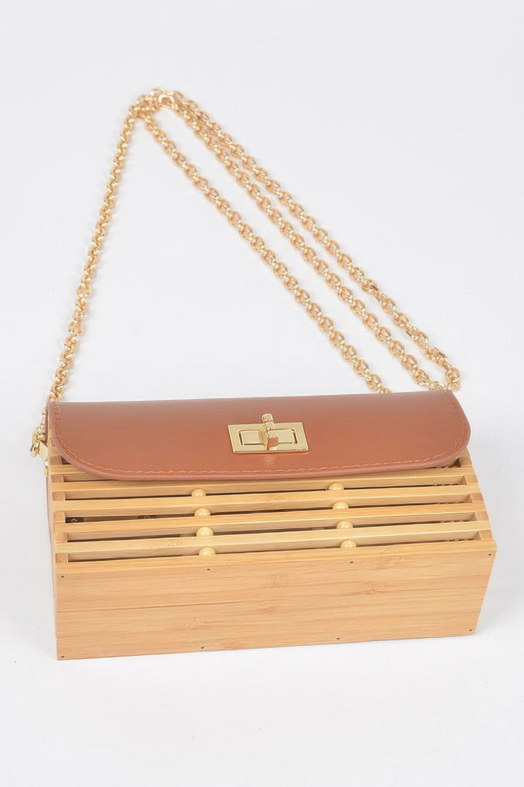 The Bamboo Flap Crossbody Bag