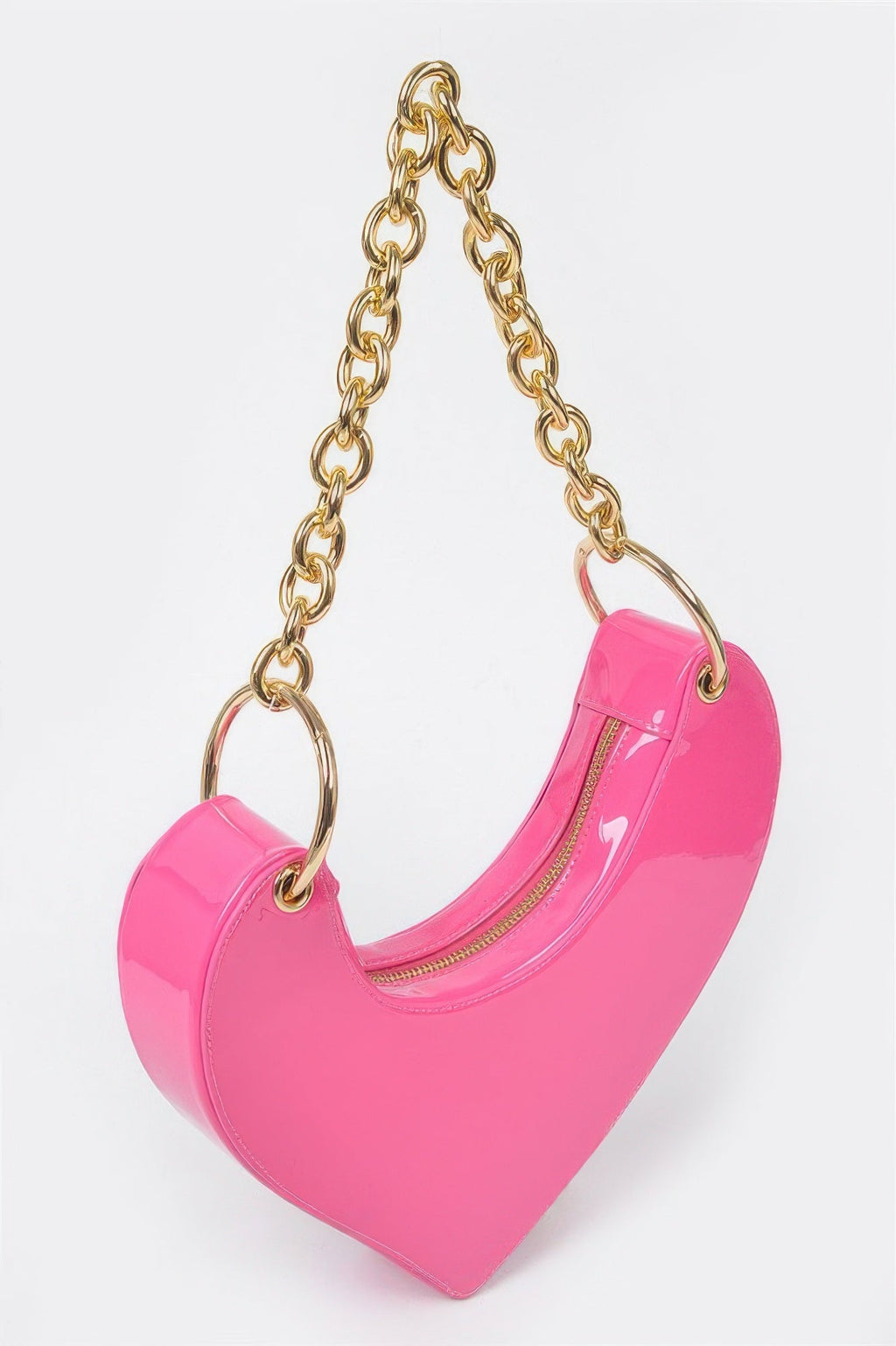 The Oversized Heart Handle Clutch