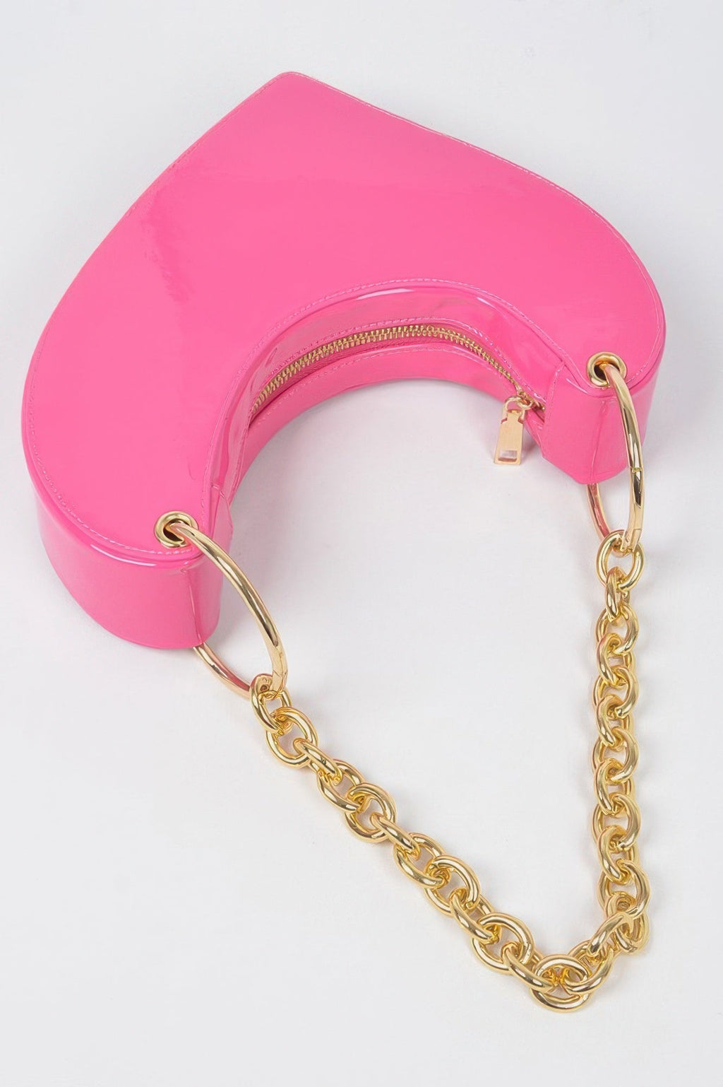 The Oversized Heart Handle Clutch