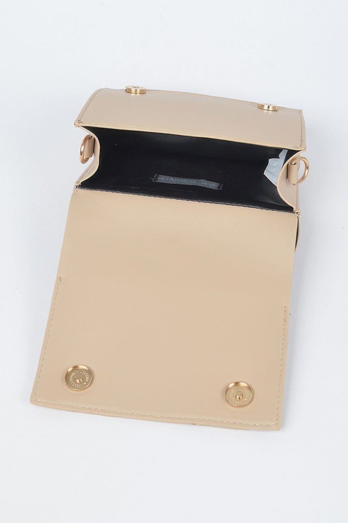 Faux Leather Jacket-Shaped Novelty Crossbody Bag with Teddy Fur Collar & Gold Hardware