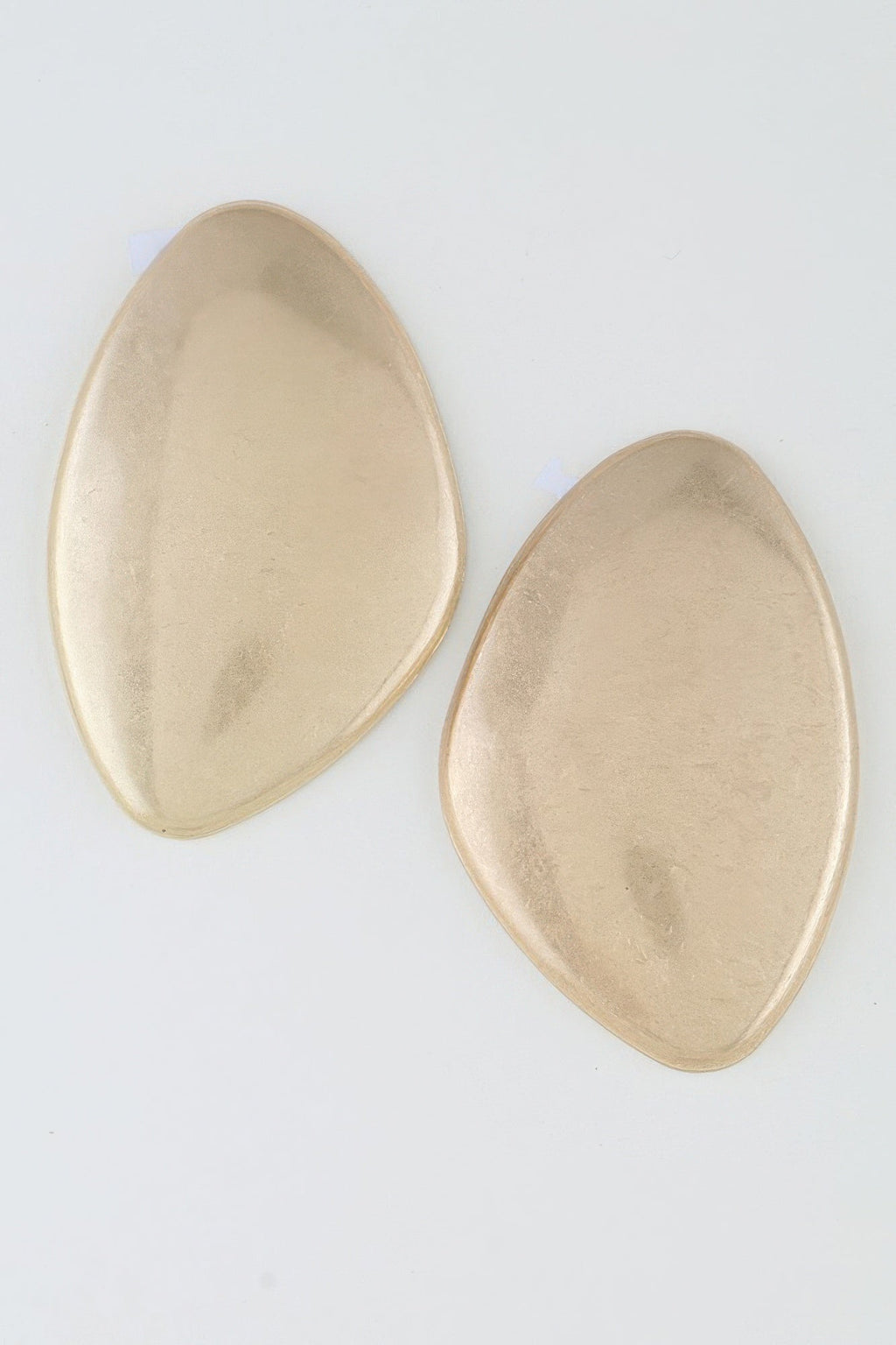 The Soho Matte Teardrop Drop Earrings