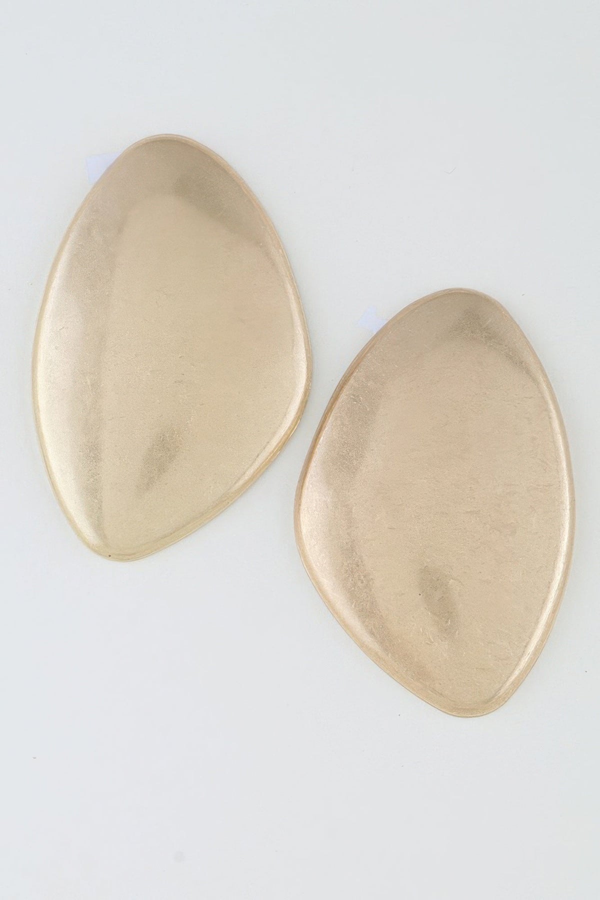 The Soho Matte Teardrop Drop Earrings