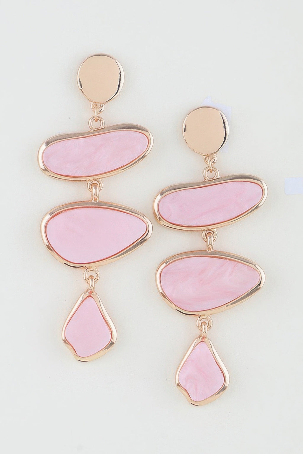 The Tribeca Cascading Marble Drop Earrings